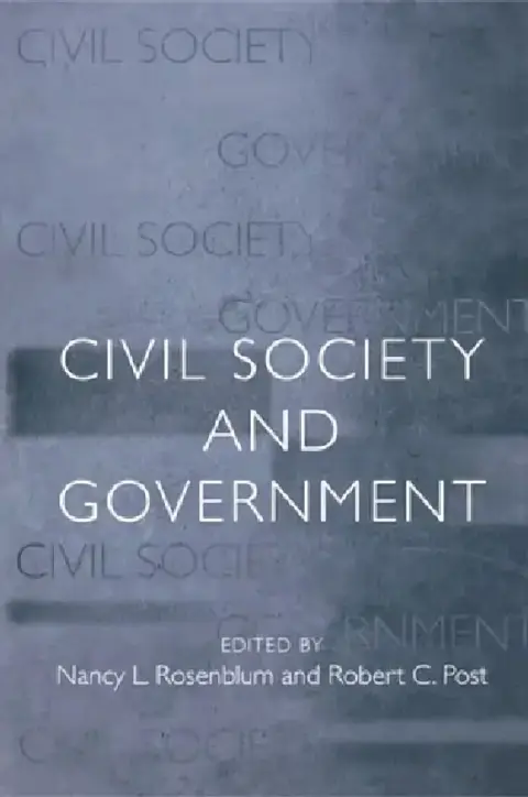 Cover of Civil Society and Government