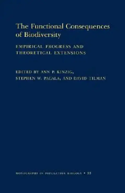 Cover of The Functional Consequences of Biodiversity