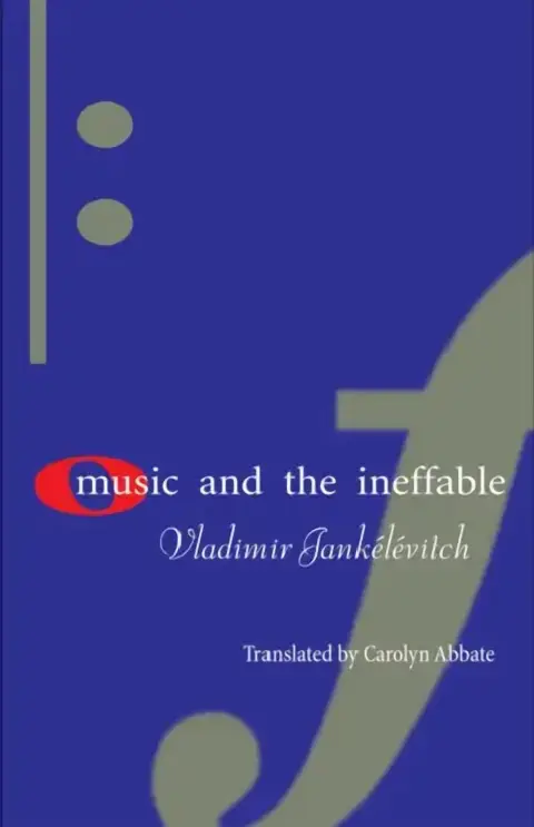 Cover of Music and the Ineffable