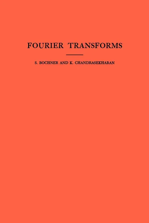Cover of Fourier Transforms