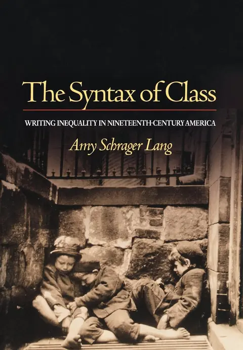 Cover of The Syntax of Class
