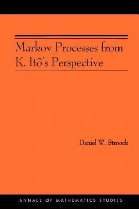 Cover of Markov Processes from K. Itô's Perspective