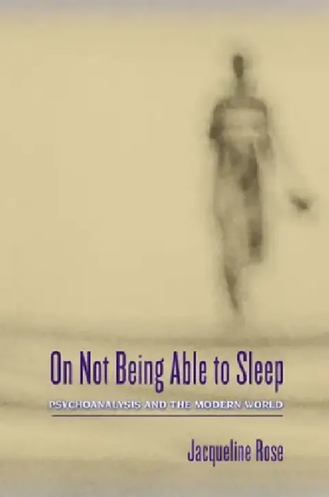 Cover of On Not Being Able to Sleep