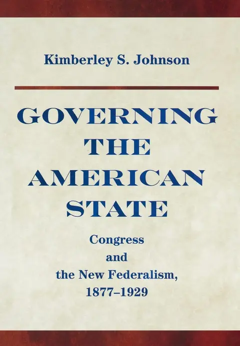 Cover of Governing the American State