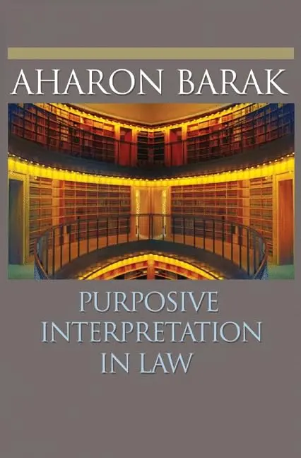 Cover of Purposive Interpretation in Law