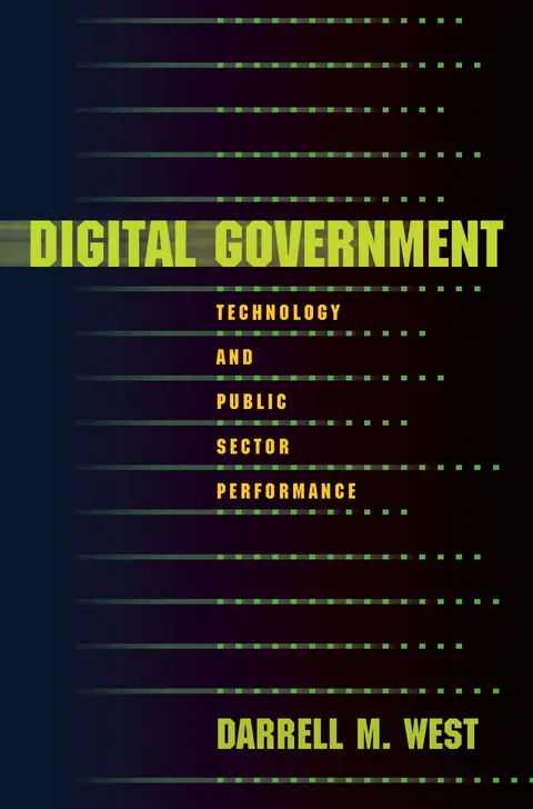 Cover of Digital Government – Technology and Public Sector Performance