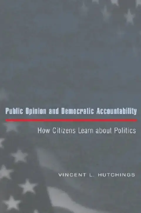 Cover of Public Opinion and Democratic Accountability