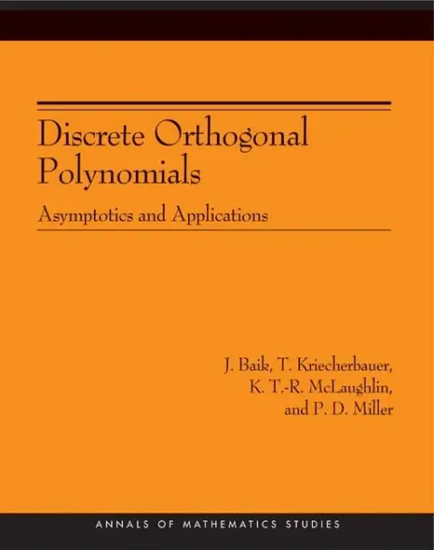 Cover of Discrete Orthogonal Polynomials – Asymptotics and Applications