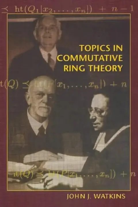 Cover of Topics in Commutative Ring Theory