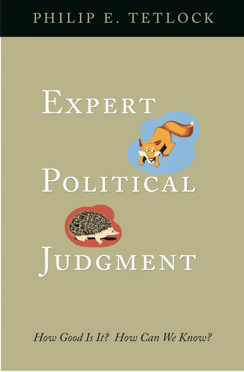 Cover of Expert Political Judgment
