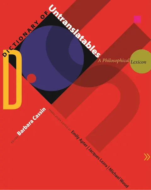 Cover of Dictionary of Untranslatables
