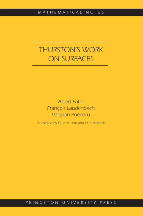 Cover of Thurston's Work on Surfaces