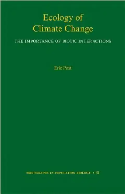 Cover of Ecology of Climate Change
