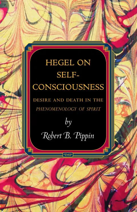 Cover of Hegel on Self-Consciousness