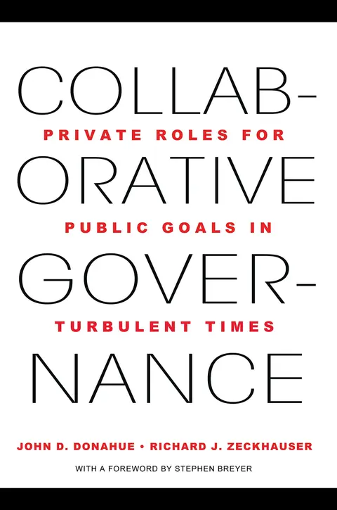 Cover of Collaborative Governance