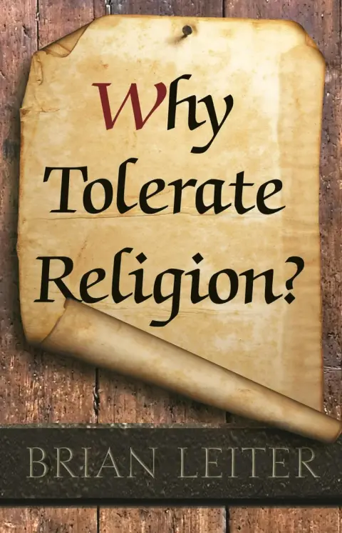 Cover of Why Tolerate Religion?