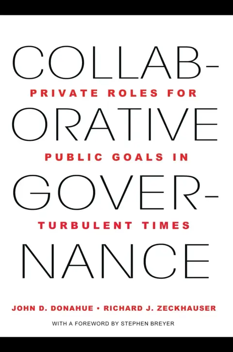Cover of Collaborative Governance