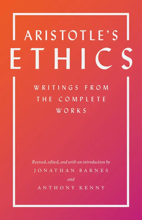 Cover of Aristotle's Ethics