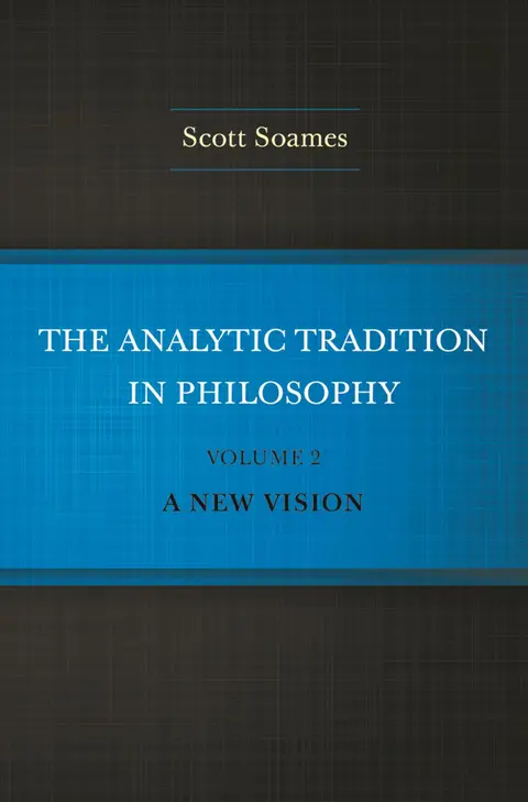 Cover of The Analytic Tradition in Philosophy, Volume 2