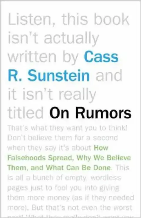 Cover of On Rumors