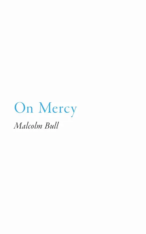 Cover of On Mercy
