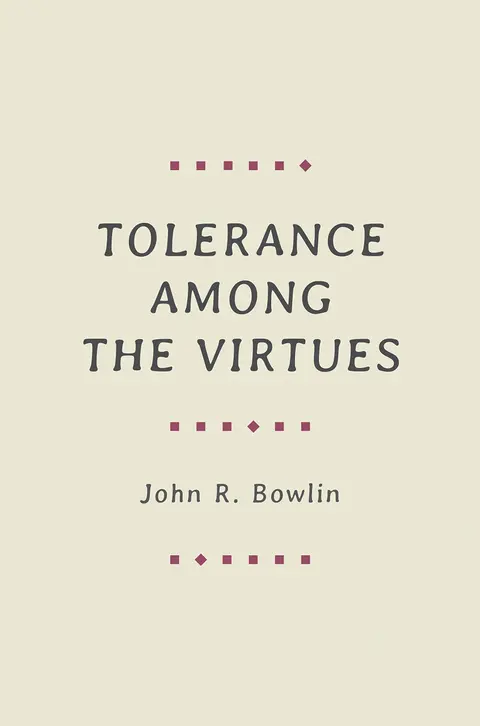 Cover of Tolerance among the Virtues