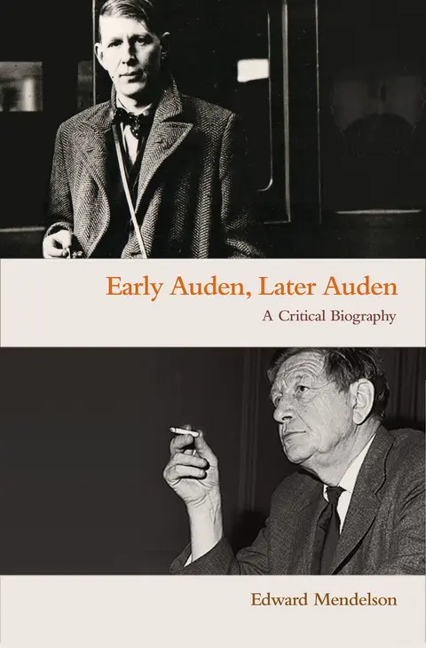 Cover of Early Auden, Later Auden
