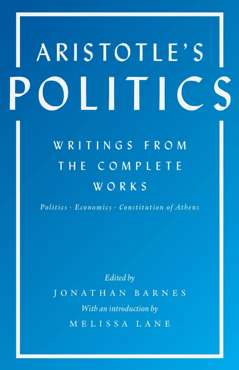 Cover of Aristotle's Politics