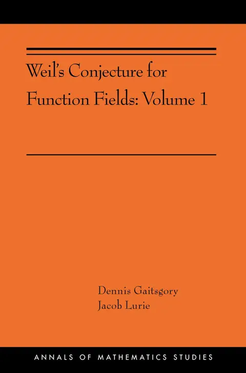 Cover of Weil's Conjecture for Function Fields (1)