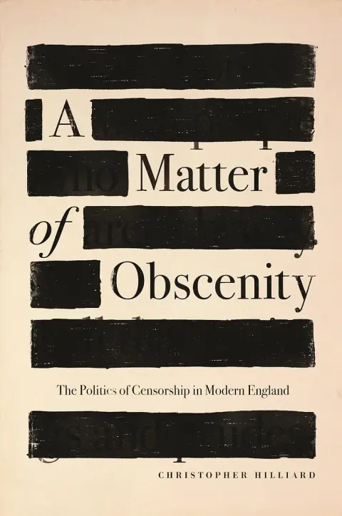 Cover of A Matter of Obscenity