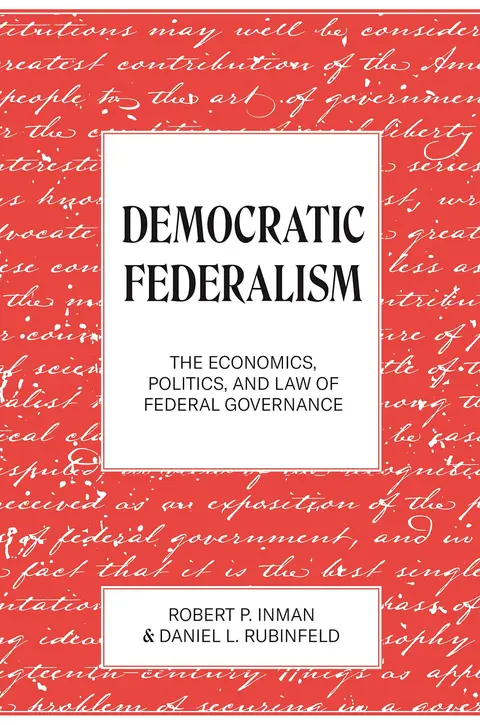 Cover of Democratic Federalism
