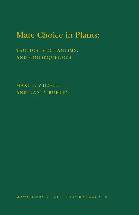 Cover of Mate Choice in Plants