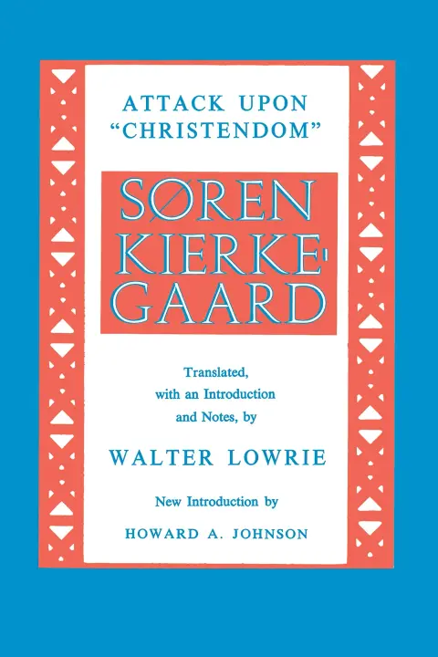 Cover of Attack upon Christendom