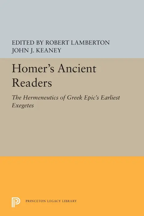 Cover of Homer's Ancient Readers