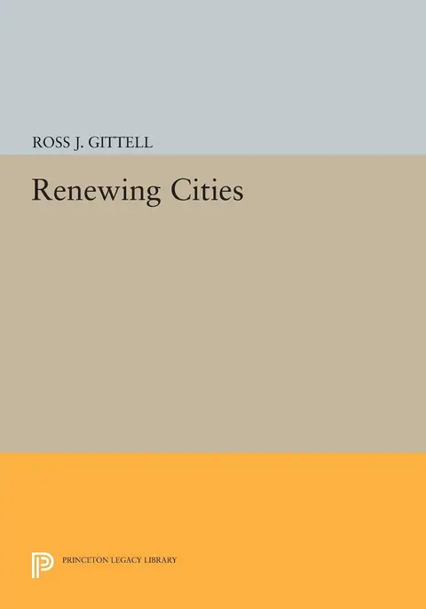 Cover of Renewing Cities