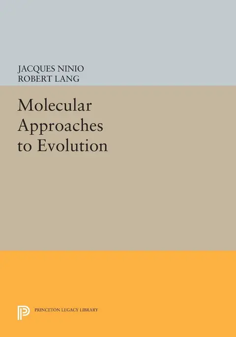 Cover of Molecular Approaches to Evolution
