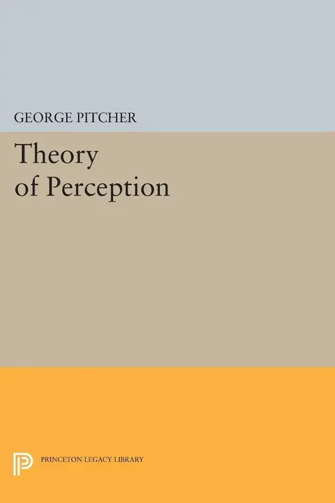 Cover of Theory of Perception