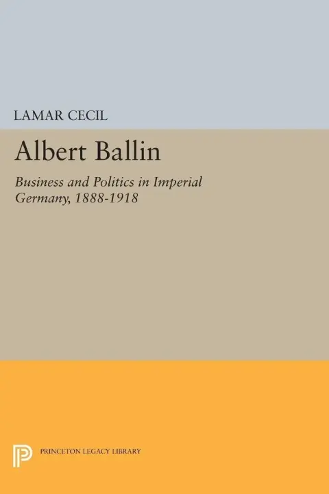 Cover of Albert Ballin