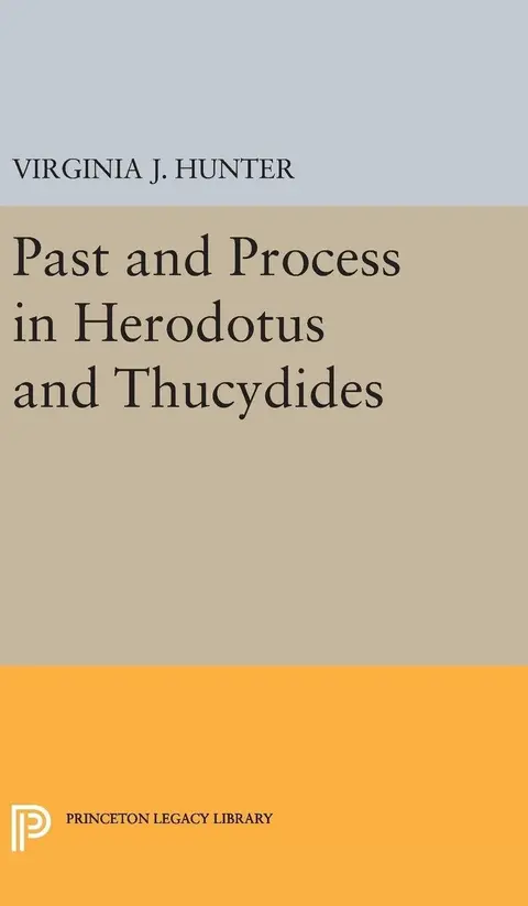 Cover of Past and Process in Herodotus and Thucydides