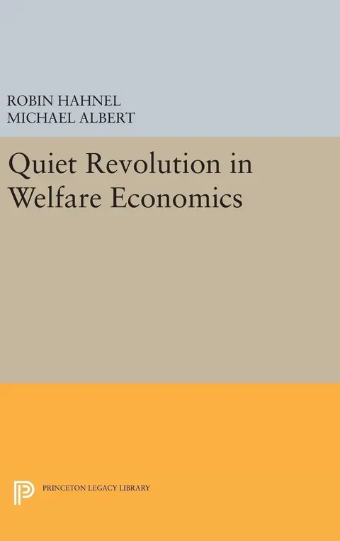 Cover of Quiet Revolution in Welfare Economics