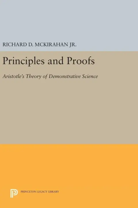 Cover of Principles and Proofs