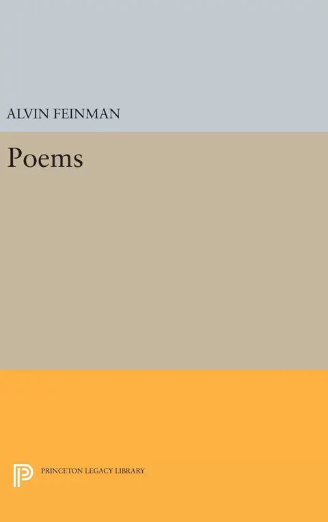 Cover of Poems