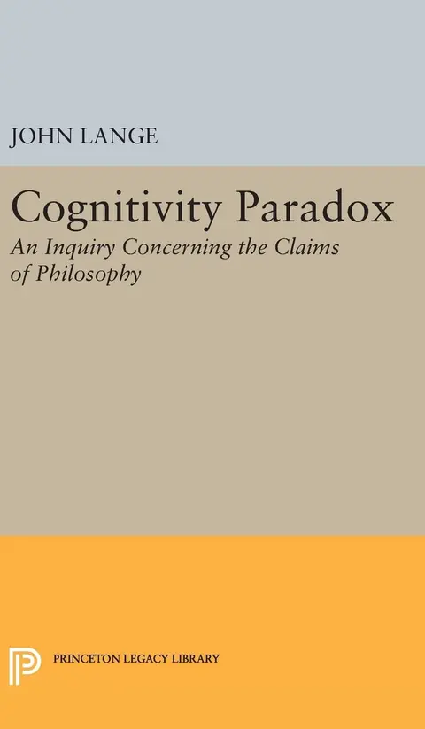 Cover of Cognitivity Paradox