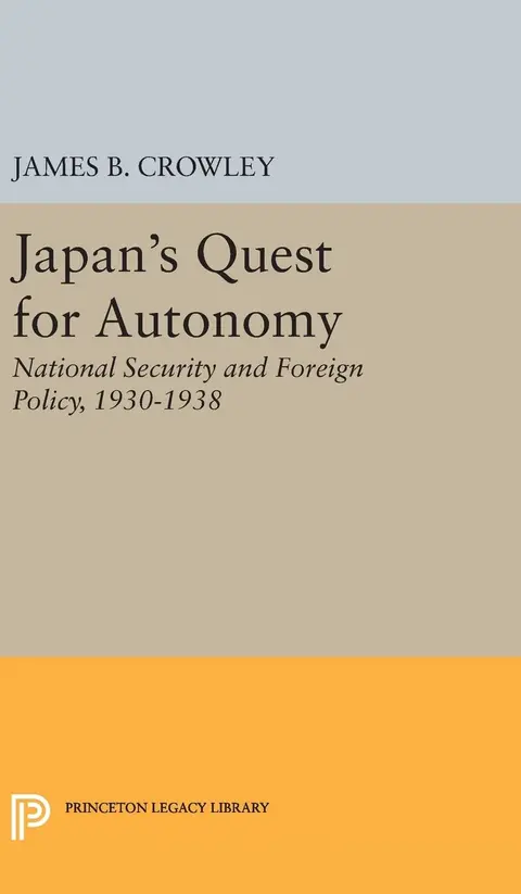 Cover of Japan's Quest for Autonomy