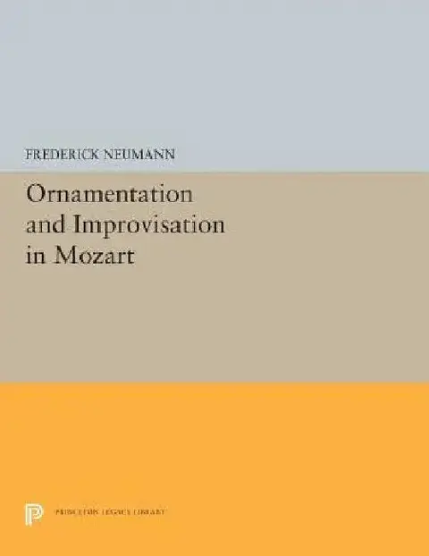 Cover of Ornamentation and Improvisation in Mozart