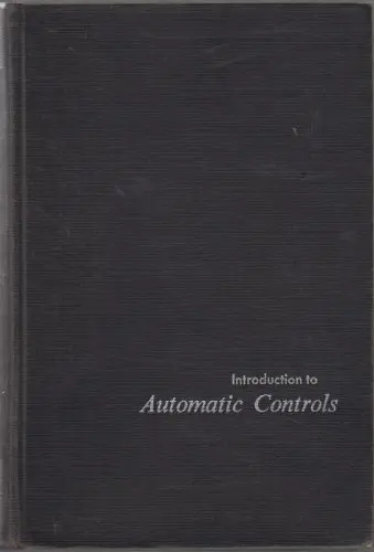 Cover of Introduction to Automatic Controls