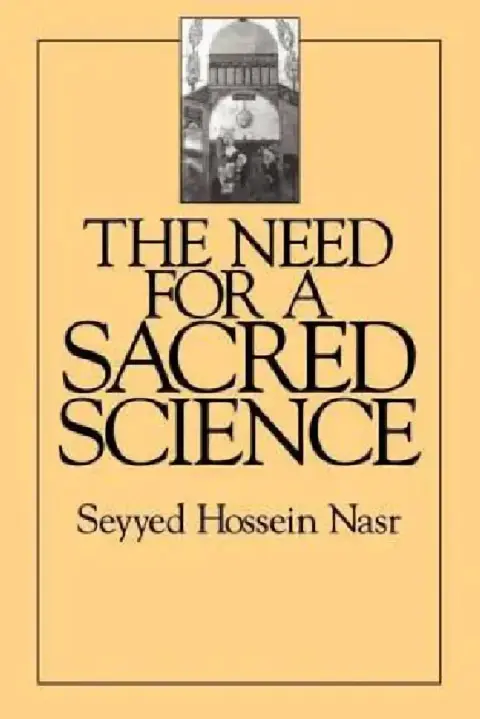 Cover of The Need for a Sacred Science