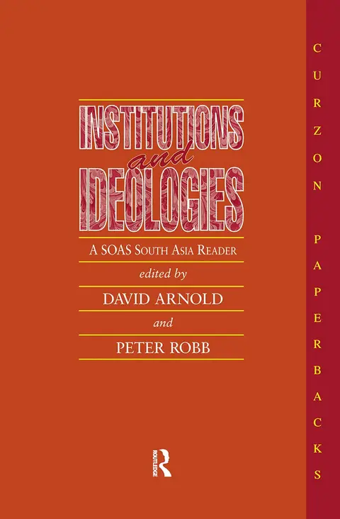 Cover of Institutions and Ideologies