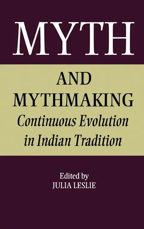 Cover of Myth and Mythmaking