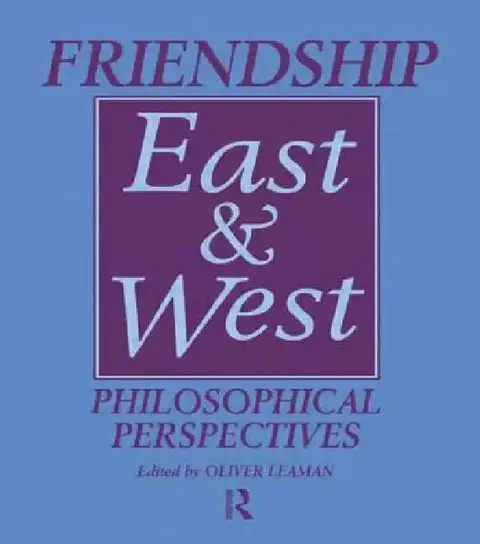 Cover of Friendship East and West